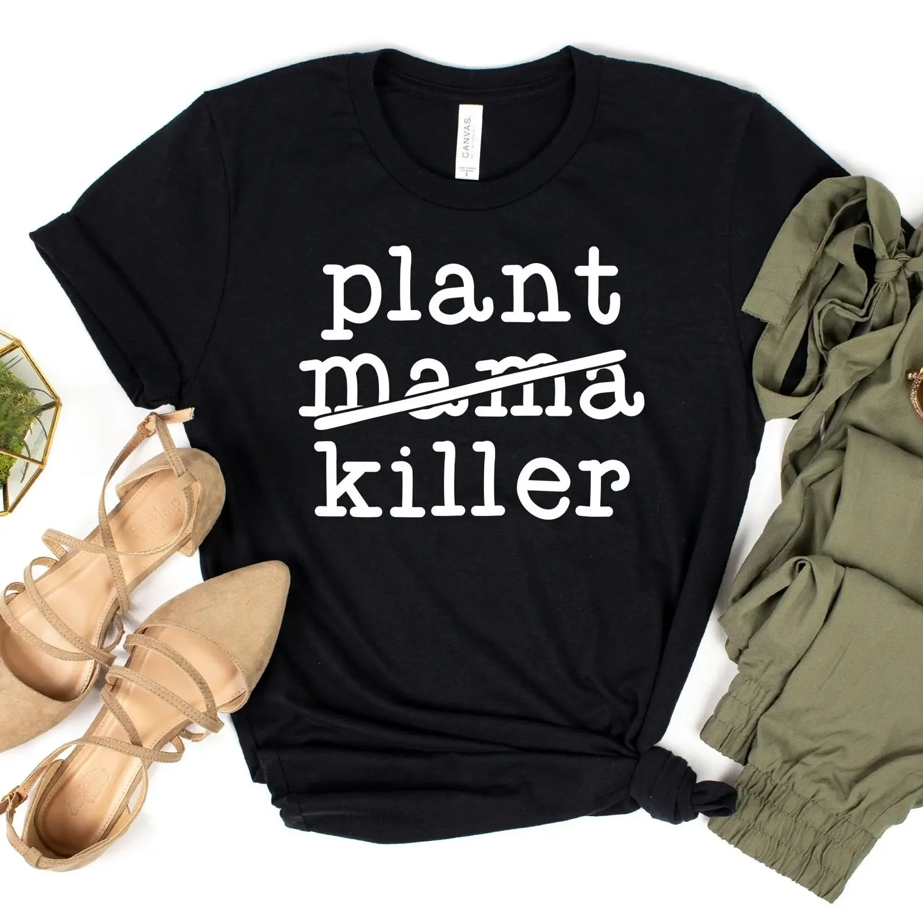 Plant Parenthood - 植物を枯らすTシャツ ママ 母親 ガーデニング愛好家 庭用
