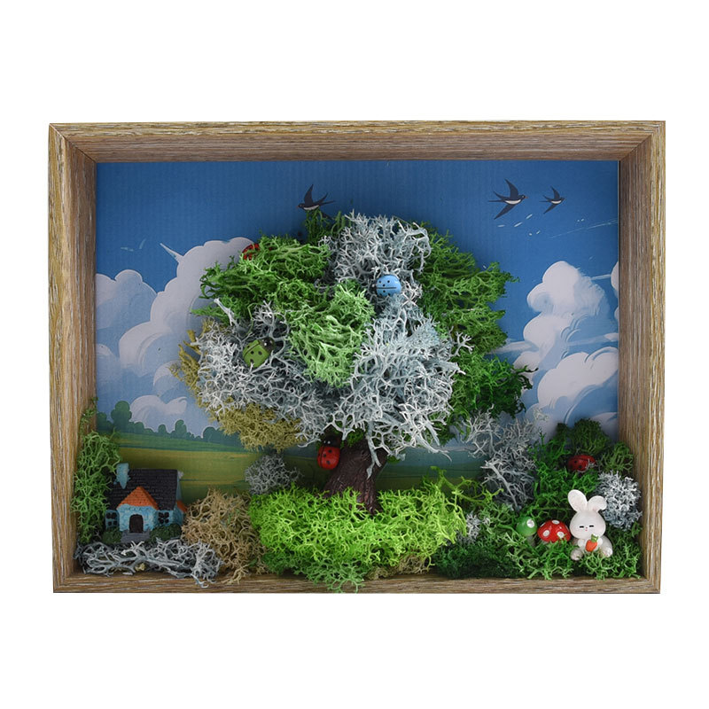 海藻アートDIYキット - 人工植物付き3D額入りマイクロラ - Plant Parent Gift Set のレビューと価格
