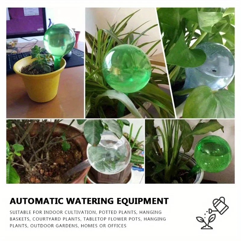 6個入り 室内植物用自動給水ボール 自動植物花水球 ドリップ - Plant Parent のレビューと価格