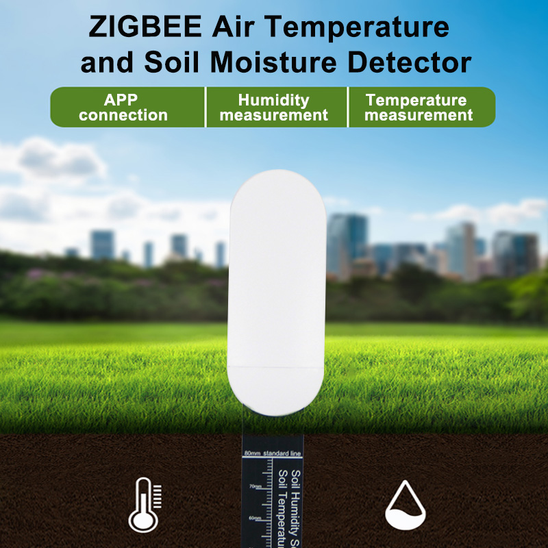 Tuya Zigbee スマート土壌テスター水分温度湿度セン - Plant Parent App のレビューと価格