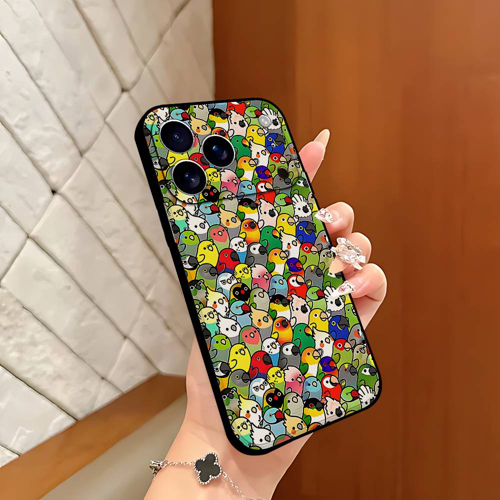 動物のかわいいオウムの鳥のスマホケース iPhone 17  - Plant Parenthood のレビューと価格