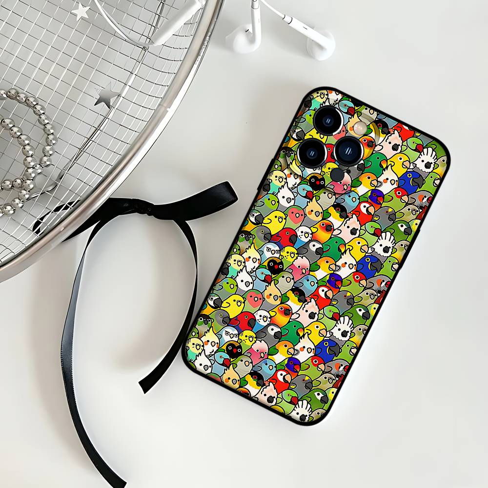 動物のかわいいオウムの鳥のスマホケース iPhone 17  - Plant Parenthood のレビューと価格