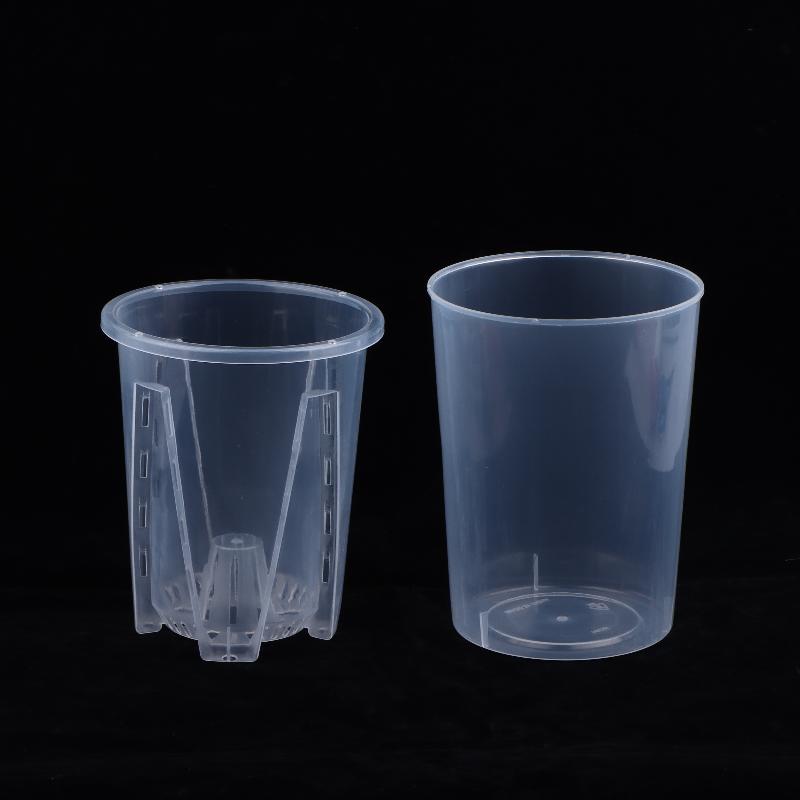 二層式自動散水植木鉢プラスチック透明プランターW穴付き蝶蘭根 - Plant Parent のレビューと価格