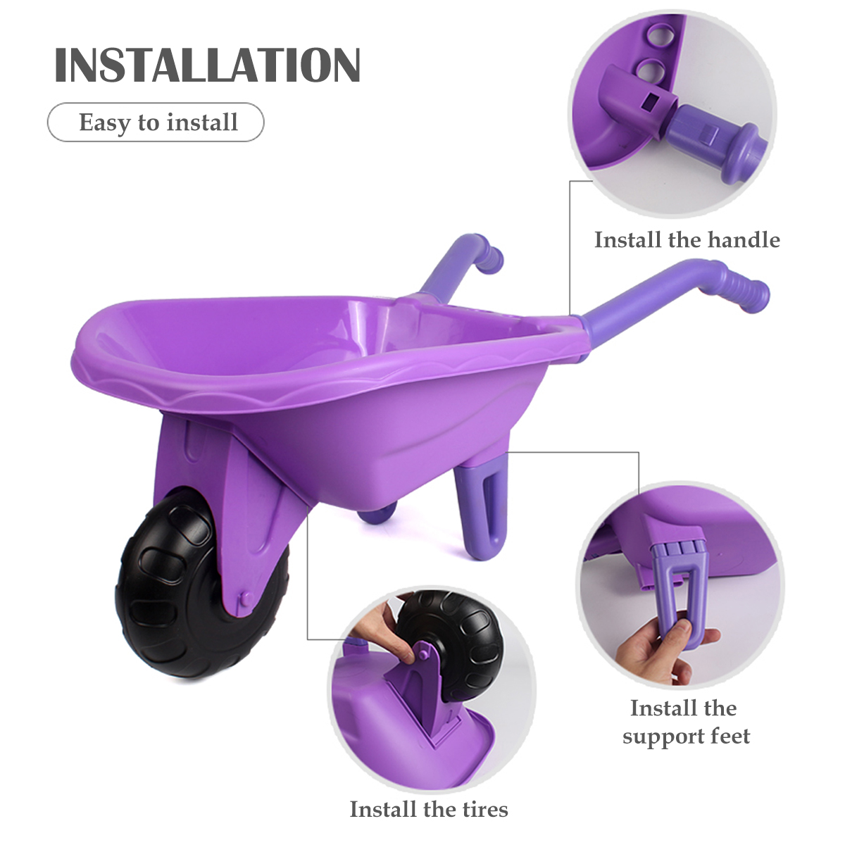 子供用園芸ツールセットおもちゃ、子供用屋外ガーデンビーチカー - Plant Parent Gifts のレビューと価格