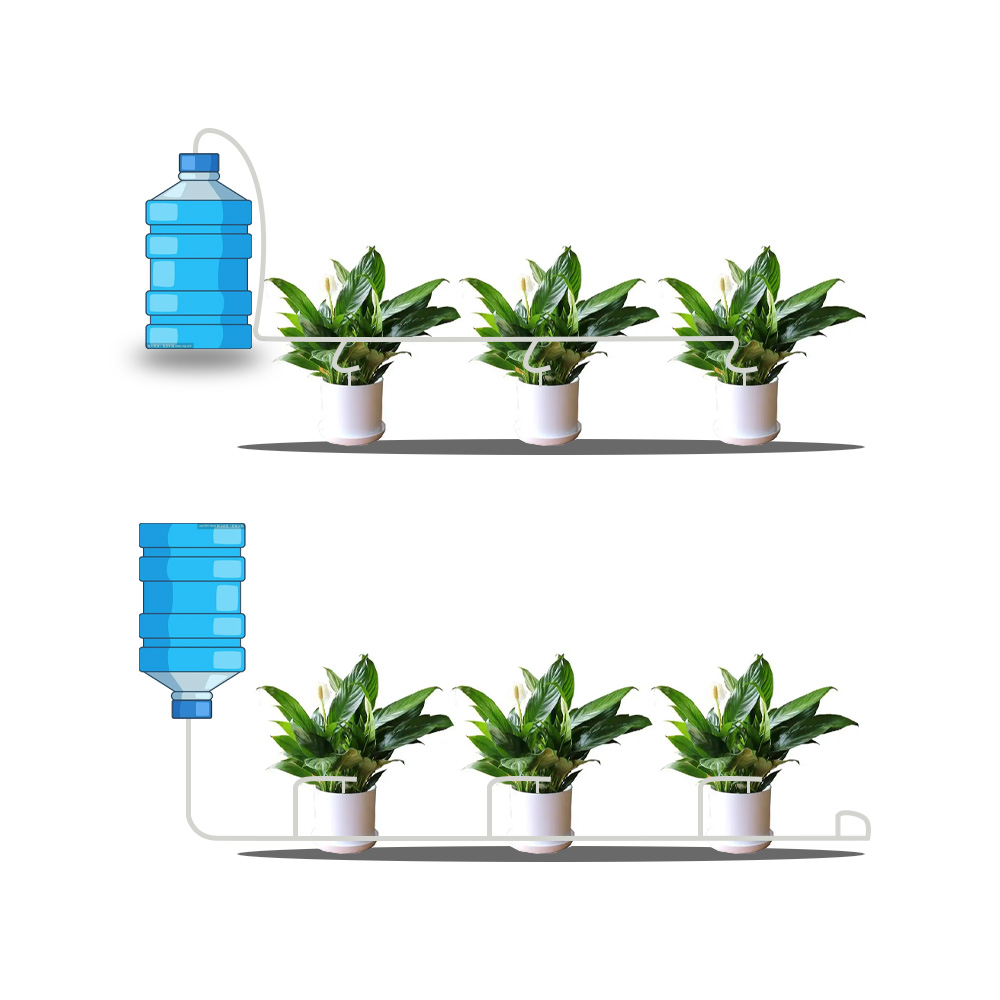 ガーデン点滴灌漑キット、調整バルブ付き、鉢植え植物用散水装置 - Plant Parent のレビューと価格